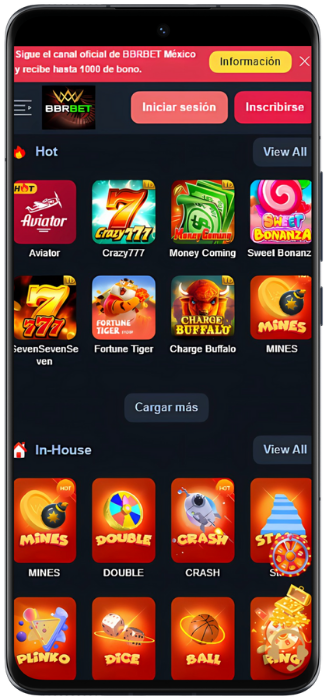BBRBet Captura de pantalla de los juegos