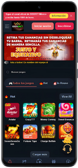 BBRBet Captura de pantalla del sitio web