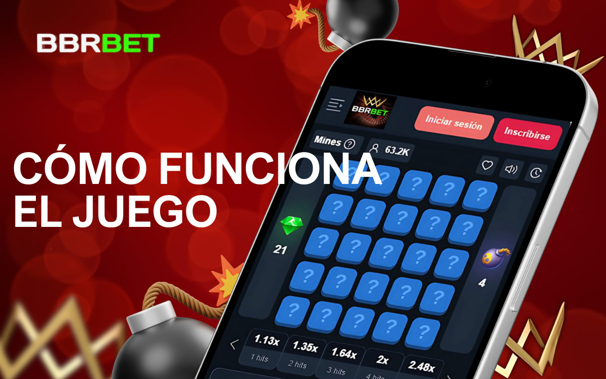 Mines en BBRBet Cómo Funciona el Juego