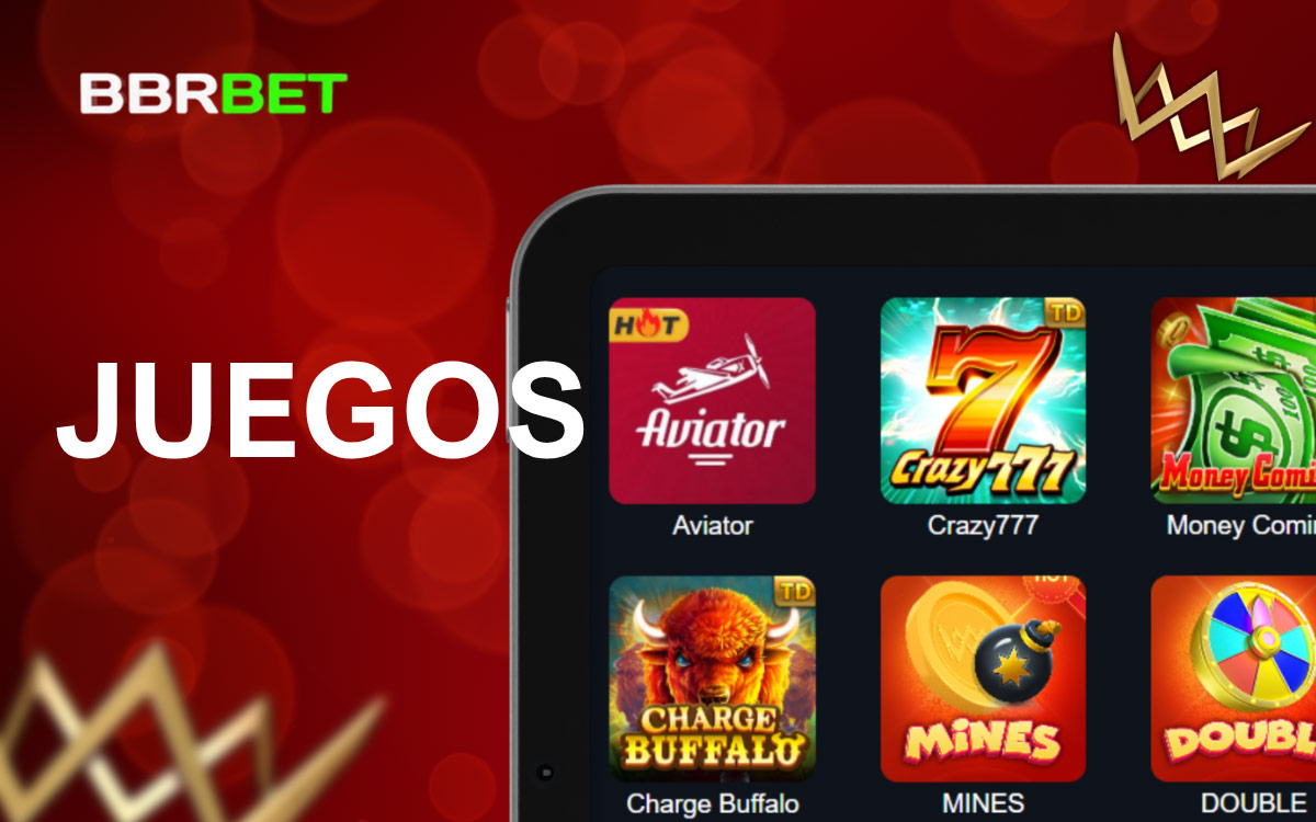 BBRBet Juegos Disponibles en el Casino